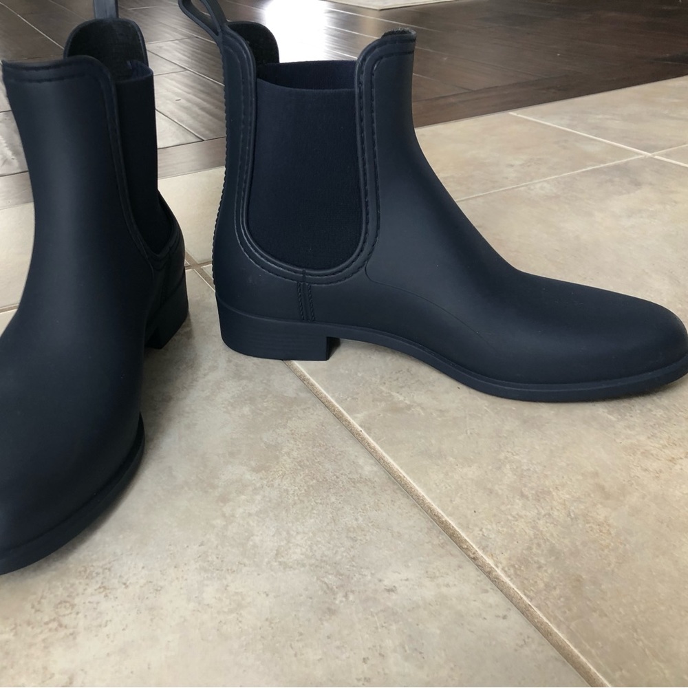 Lemon Jelly - Navy Blue rain boots